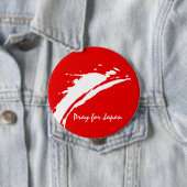Beten Sie für Japan Button (Beispiel)