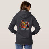 Beten Sie für Los Angeles | Damen Hoodie (Schwarz voll)