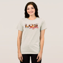 Beten Sie für Los Angeles | Damen Tri-Blend Shirt