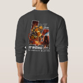 Beten Sie für Los Angeles | Herren Sweatshirt (Rückseite)