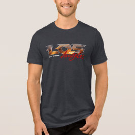 Beten Sie für Los Angeles | Herren Tri-Blend Shirt
