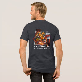Beten Sie für Los Angeles | Herren Tri-Blend Shirt