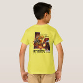 Beten Sie für Los Angeles | Kinder T-Shirt (Schwarz voll)