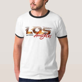 Beten Sie für Los Angeles | Männer Ringer T-Shirt