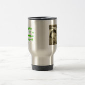 Beten Sie für mich… Ich bin in der Liebe mit einem Reisebecher (Mittel)