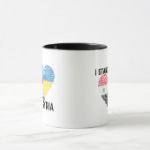 Beten Sie für Syrien Tasse (Zentrum)