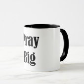 Beten Sie große | Schale Tasse (VorderseiteRechts)