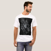 Beten Sie Hände T-Shirt (Vorne ganz)