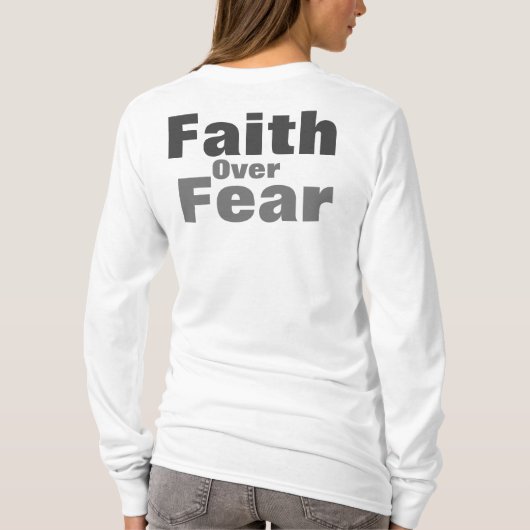 Beten Sie Hard Fast oft T - Shirt (Rückseite)
