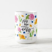 Beten Sie Hoffnung u. sorgen Sie sich nicht Kaffeetasse (Mittel)