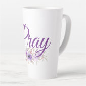 Beten Sie inspirierende Blume Milchtasse (Rechte Ecke)