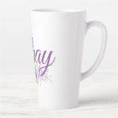 Beten Sie inspirierende Blume Milchtasse (Rechts)