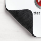 Beten Sie Knopf Mousepad (Ecke)