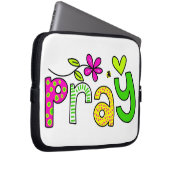 Beten Sie Laptopschutzhülle (Vorne Rechts)