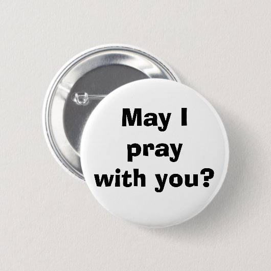 Beten Sie mit dem Knopf Button (Vorne & Hinten)