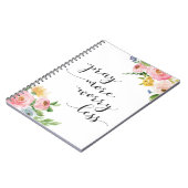 Beten Sie noch schlimmer weniger Prayer Journal-No Notizblock (Linke Seite)