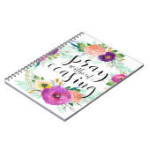 Beten Sie, ohne aufzuhören Notizblock (Linke Seite)