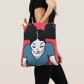 Beten Sie über es Leinwand-Taschen Tasche (Von Nahem)