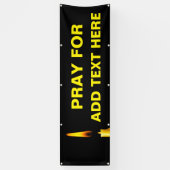 Beten Sie um Text Banner (Vertikal)