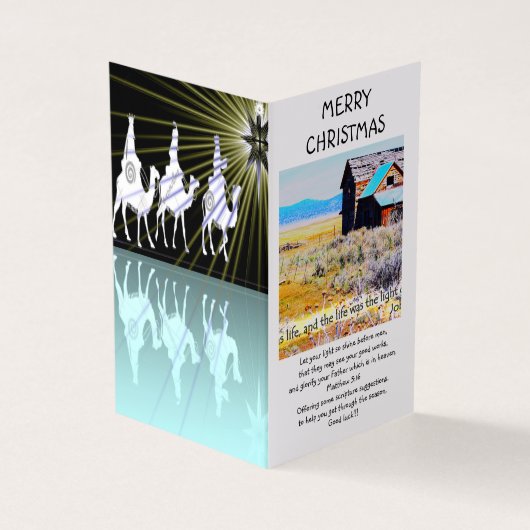 Beten Sie viel Karte (Vorderseite)