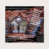 Beten Sie viel Karte (Innenseite Aufgefaltet)