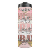 Beten Sie weiter, drüben, durch sie Thermosbecher (Vorderseite)