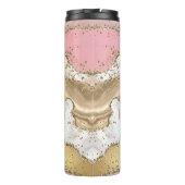 Beten Sie weiter, drüben, durch sie Thermosbecher (Rückseite)