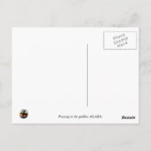 Beten zur Göttin ALARA. Postkarte (Rückseite)