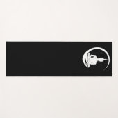 Betende Buddha-Yoga-Matte Yogamatte (Vorderseite (Horizontal))