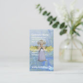 Betende Engels-Visitenkarten Visitenkarte (Stehend Vorderseite)