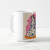 Betende Frau Kaffeetasse (Vorderseite Links)