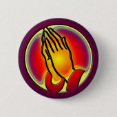 BETENDE HÄNDE BUTTON (Vorderseite)