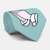 Betende Hände Krawatte (Gerollt)