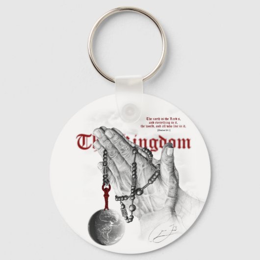 betende Hände Schlüsselanhänger (Vorderseite)