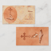 Betende Hände Visitenkarte (Vorne/Hinten)