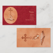 Betende Hände Visitenkarte (Vorne/Hinten)