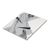 Betende HandGraffiti Fliese (Seite)