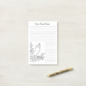 betende Handlinie Kunst personalizable durch Jenny Post-it Klebezettel (Auf Schreibtisch)