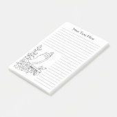 betende Handlinie Kunst personalizable durch Jenny Post-it Klebezettel (angewinkelt)