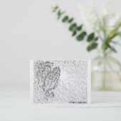 Betende Handperlen-Visitenkarte Visitenkarte (Stehend Vorderseite)