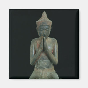 Betende Knienzahl Magnet