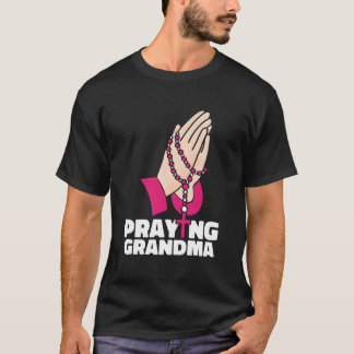 Betende Oma Großmutter Christentum Christlich T-Shirt