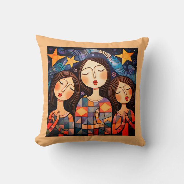 Betendekor werfen Kissen dekorativ (Vorderseite)