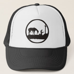 betender Cowboy Truckerkappe
