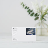 Betender Eisbär Visitenkarte (Stehend Vorderseite)