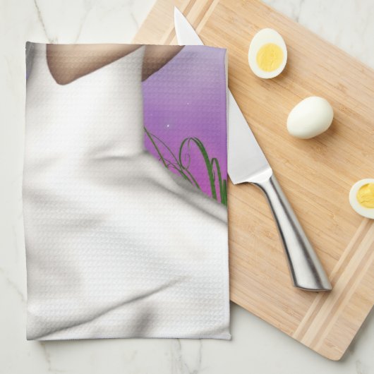 Betender Engel Handtuch (Viertel Falte)