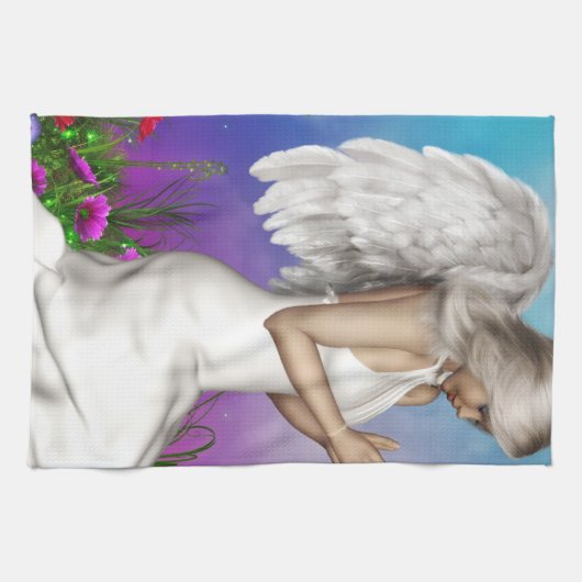 Betender Engel Handtuch (Horizontal)