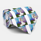 Betender Engel Krawatte (Gerollt)