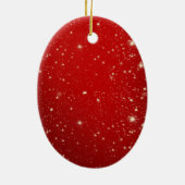 Betender Mantis-Baum-sonderbare Keramik Ornament (Hinten)