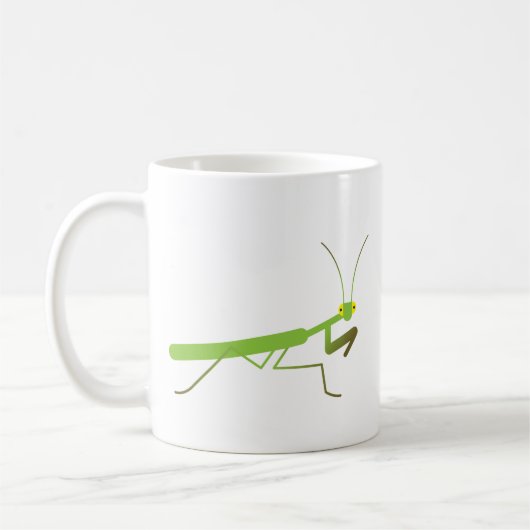 Betender Mantis Kaffeetasse (Links)